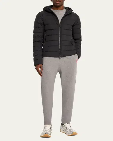 Canada Goose Men's Crofton Packable Quilted Matte Ripstop Hoodie | Thumbnail 2 Canada Goose Men's Crofton Packable Quilted Matte Ripstop Hoodie | Thumbnail 2