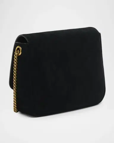 Saint Laurent Kate YSL Flap Shoulder Bag in Suede | Thumbnail 2 Saint Laurent Kate YSL Flap Shoulder Bag in Suede | Thumbnail 2