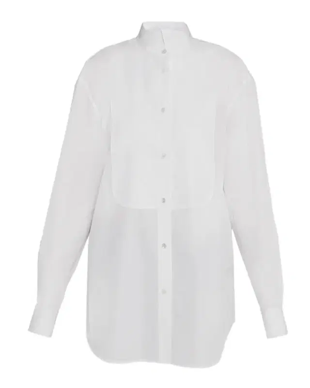 Erelisse Bib Cotton Poplin Tuxedo Shirt Erelisse Bib Cotton Poplin Tuxedo Shirt