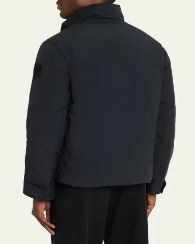 Canada Goose Men's Kirby Padded Ripstop Snap-Front Jacket | Thumbnail 3 Canada Goose Men's Kirby Padded Ripstop Snap-Front Jacket | Thumbnail 3