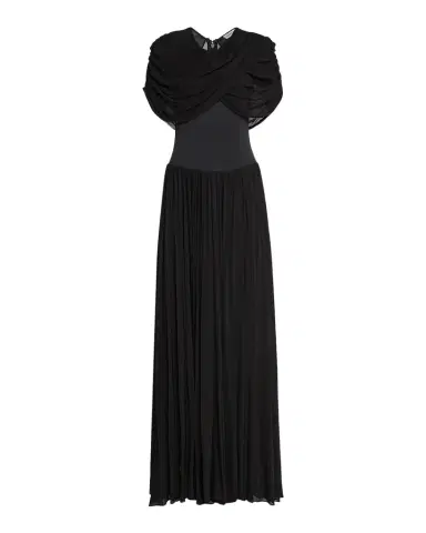 SIMKHAI Nancie Draped A-Line Jersey Gown | Thumbnail 1 SIMKHAI Nancie Draped A-Line Jersey Gown | Thumbnail 1