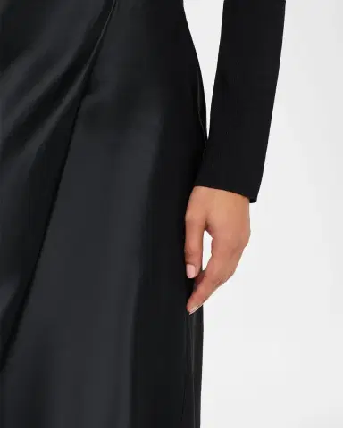 Khaite Demi Satin Midi Wrap Skirt | Thumbnail 5 Khaite Demi Satin Midi Wrap Skirt | Thumbnail 5