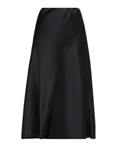 Khaite Demi Satin Midi Wrap Skirt | Thumbnail 1 Khaite Demi Satin Midi Wrap Skirt | Thumbnail 1