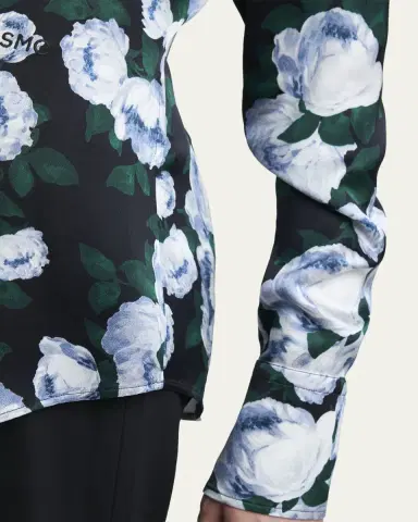 Stella McCartney Bunch Of Roses Button-Down Shirt | Thumbnail 5 Stella McCartney Bunch Of Roses Button-Down Shirt | Thumbnail 5