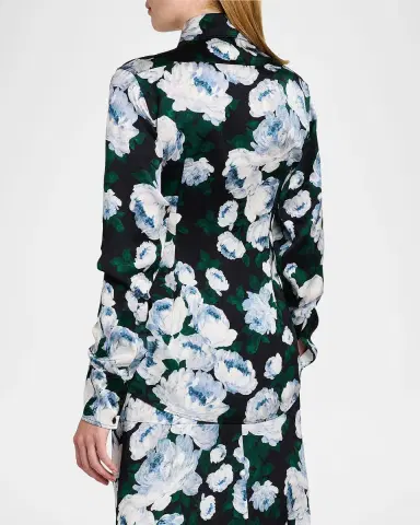 Stella McCartney Bunch Of Roses Button-Down Shirt | Thumbnail 7 Stella McCartney Bunch Of Roses Button-Down Shirt | Thumbnail 7