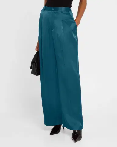 LAPOINTE Satin Bias Midi Skirt | Thumbnail 3 LAPOINTE Satin Bias Midi Skirt | Thumbnail 3
