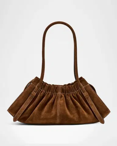 Marc Jacobs The Suede Cristina Satchel Shoulder Bag | Thumbnail 3 Marc Jacobs The Suede Cristina Satchel Shoulder Bag | Thumbnail 3