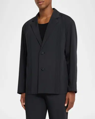 IM MEN Men 's Air Pleats Jacket | Thumbnail 3 IM MEN Men 's Air Pleats Jacket | Thumbnail 3