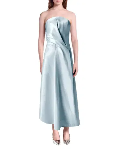 Kate Barton Kate Strapless Liquid Drape Gown | Thumbnail 1 Kate Barton Kate Strapless Liquid Drape Gown | Thumbnail 1