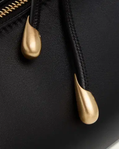 Cult Gaia Osa Woven-Strap Leather Shoulder Bag | Thumbnail 3 Cult Gaia Osa Woven-Strap Leather Shoulder Bag | Thumbnail 3