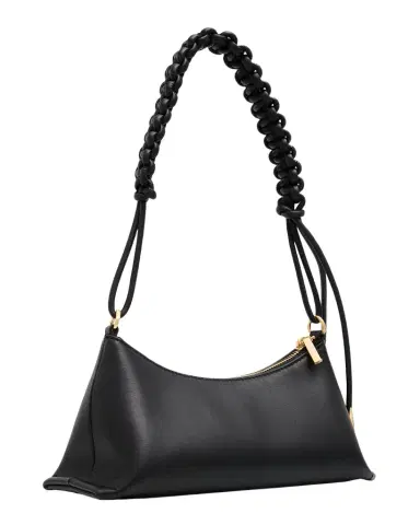 Cult Gaia Osa Woven-Strap Leather Shoulder Bag | Thumbnail 1 Cult Gaia Osa Woven-Strap Leather Shoulder Bag | Thumbnail 1