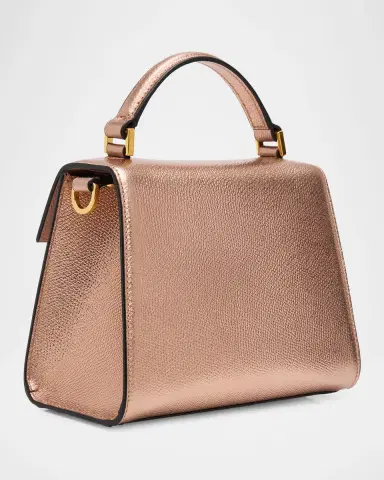Valentino Garavani VSLING Mini Laminated Leather Top-Handle Bag | Thumbnail 7 Valentino Garavani VSLING Mini Laminated Leather Top-Handle Bag | Thumbnail 7