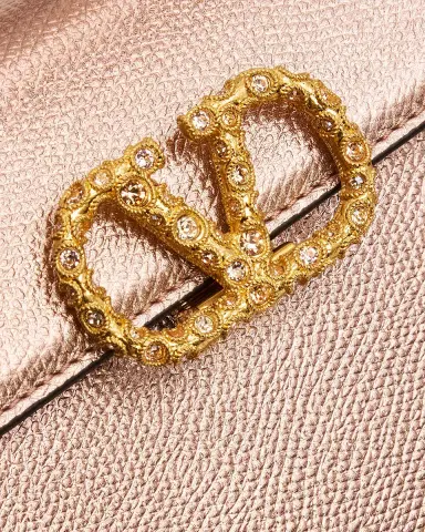 Valentino Garavani VSLING Mini Laminated Leather Top-Handle Bag | Thumbnail 10 Valentino Garavani VSLING Mini Laminated Leather Top-Handle Bag | Thumbnail 10