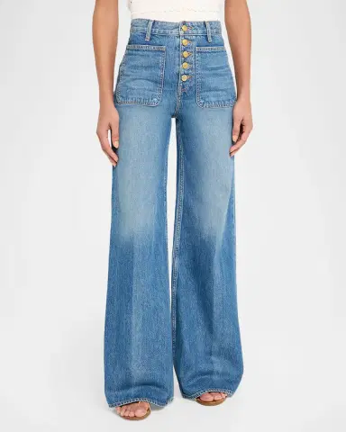 Ulla Johnson The Stretch Lou Kick-Flare Jeans | Thumbnail 3 Ulla Johnson The Stretch Lou Kick-Flare Jeans | Thumbnail 3