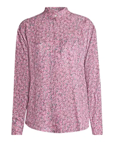 Isabel Marant Harlow Floral Button-Front Blouse | Thumbnail 1 Isabel Marant Harlow Floral Button-Front Blouse | Thumbnail 1