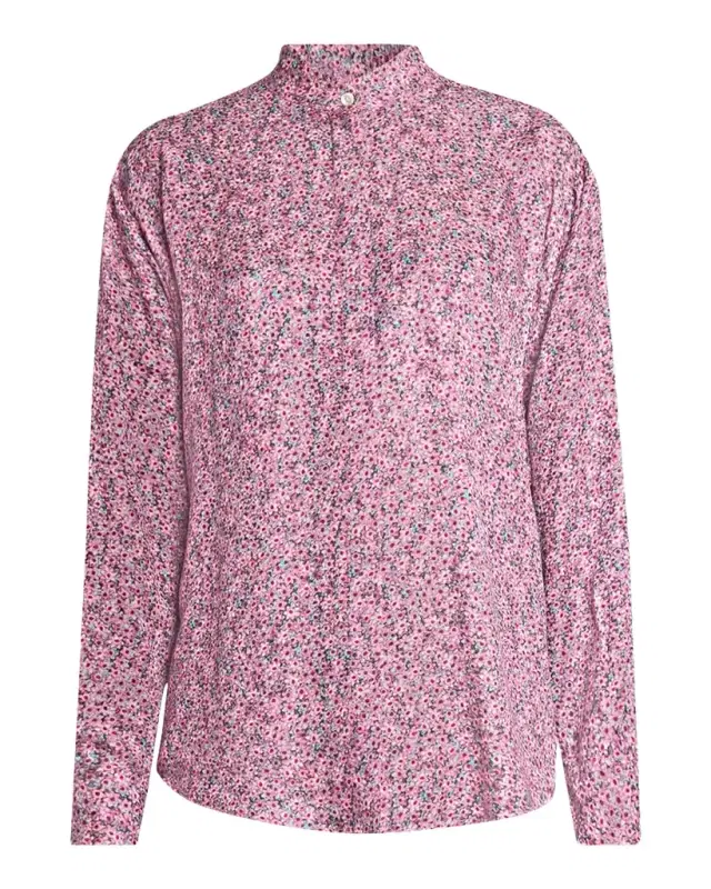 Harlow Floral Button-Front Blouse Harlow Floral Button-Front Blouse