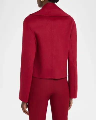 Joseph Delano Cropped Double-Faced Jacket | Thumbnail 2 Joseph Delano Cropped Double-Faced Jacket | Thumbnail 2