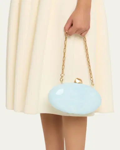 Cult Gaia Eviana Marbled Acrylic Clutch Bag | Thumbnail 2 Cult Gaia Eviana Marbled Acrylic Clutch Bag | Thumbnail 2