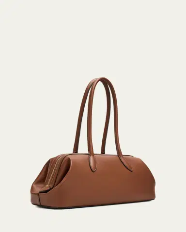 Cult Gaia Raia Leather Satchel Shoulder Bag | Thumbnail 3 Cult Gaia Raia Leather Satchel Shoulder Bag | Thumbnail 3