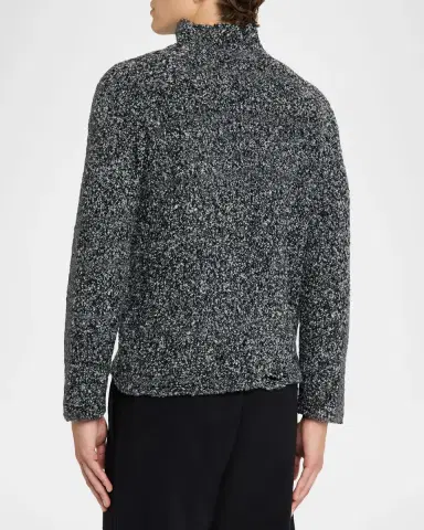 Diesel en 's K-Erland Boucle-Knit Funnel Neck Sweater | Thumbnail 3 Diesel en 's K-Erland Boucle-Knit Funnel Neck Sweater | Thumbnail 3