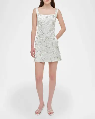 SIMKHAI Viva Embellished Sleeveless Mini Dress | Thumbnail 4 SIMKHAI Viva Embellished Sleeveless Mini Dress | Thumbnail 4