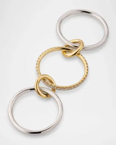 Spinelli Kilcollin Sonny Two-Tone Ring with Diamonds | Thumbnail 3 Spinelli Kilcollin Sonny Two-Tone Ring with Diamonds | Thumbnail 3