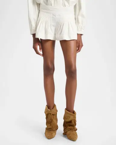 Isabel Marant Cybila Cotton Shorts | Thumbnail 3 Isabel Marant Cybila Cotton Shorts | Thumbnail 3
