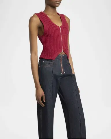 Etoile Isabel Marant Devima Zip Vest | Thumbnail 3 Etoile Isabel Marant Devima Zip Vest | Thumbnail 3