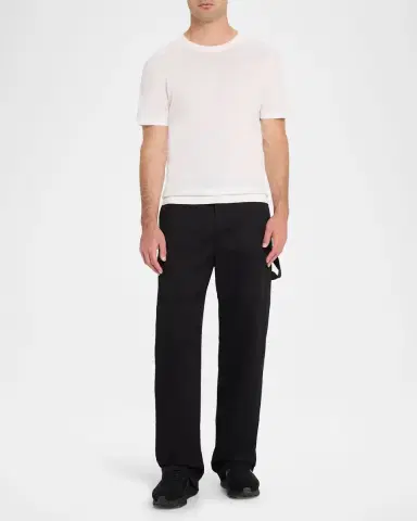 Lanvin Men's Nylon & Suede Low-Top Sneakers | Thumbnail 2 Lanvin Men's Nylon & Suede Low-Top Sneakers | Thumbnail 2