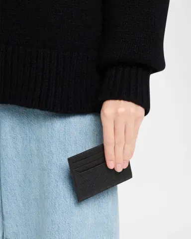 Bottega Veneta Men 's Intrecciato Piccolo Leather Card Holder | Thumbnail 2 Bottega Veneta Men 's Intrecciato Piccolo Leather Card Holder | Thumbnail 2