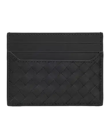 Bottega Veneta Men 's Intrecciato Piccolo Leather Card Holder | Thumbnail 1 Bottega Veneta Men 's Intrecciato Piccolo Leather Card Holder | Thumbnail 1