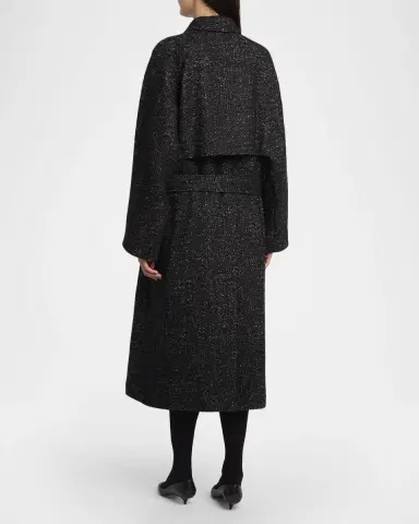 THE ROW Macaria Belted Wool Oversized Coat | Thumbnail 7 THE ROW Macaria Belted Wool Oversized Coat | Thumbnail 7