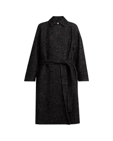 THE ROW Macaria Belted Wool Oversized Coat | Thumbnail 1 THE ROW Macaria Belted Wool Oversized Coat | Thumbnail 1