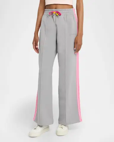 CASABLANCA Striped Pintuck Stretch Cotton Pants | Thumbnail 4 CASABLANCA Striped Pintuck Stretch Cotton Pants | Thumbnail 4