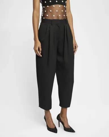 Isabel Marant Janice Pleated Wool Pants | Thumbnail 4 Isabel Marant Janice Pleated Wool Pants | Thumbnail 4