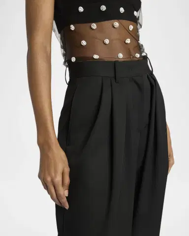 Isabel Marant Janice Pleated Wool Pants | Thumbnail 5 Isabel Marant Janice Pleated Wool Pants | Thumbnail 5