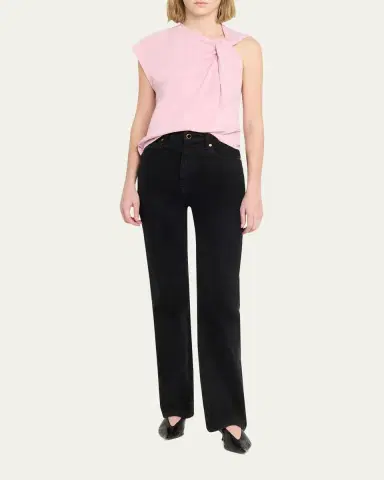 Isabel Marant Nayda Twisted Sleeveless T-Shirt | Thumbnail 2 Isabel Marant Nayda Twisted Sleeveless T-Shirt | Thumbnail 2