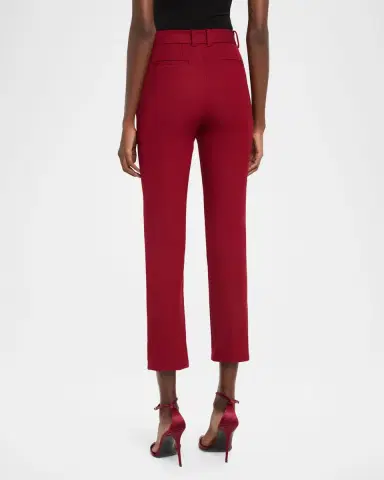 Joseph Coleman Cropped Slim Gabardine Pants | Thumbnail 3 Joseph Coleman Cropped Slim Gabardine Pants | Thumbnail 3
