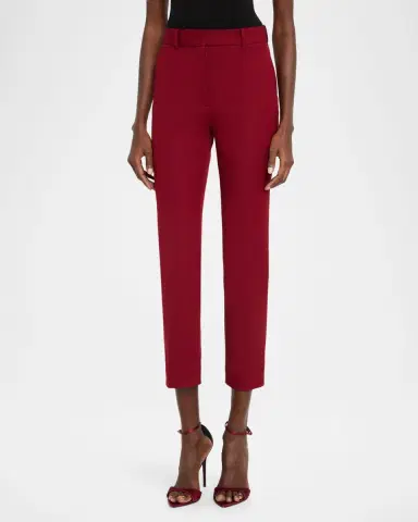 Joseph Coleman Cropped Slim Gabardine Pants | Thumbnail 4 Joseph Coleman Cropped Slim Gabardine Pants | Thumbnail 4