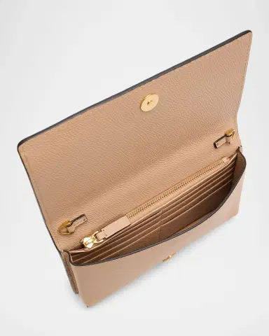 Valentino Garavani VLOGO Calfskin Leather Wallet on Chain | Thumbnail 9 Valentino Garavani VLOGO Calfskin Leather Wallet on Chain | Thumbnail 9