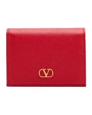 Valentino Garavani VLOGO Calfskin Flap Wallet | Thumbnail 1 Valentino Garavani VLOGO Calfskin Flap Wallet | Thumbnail 1