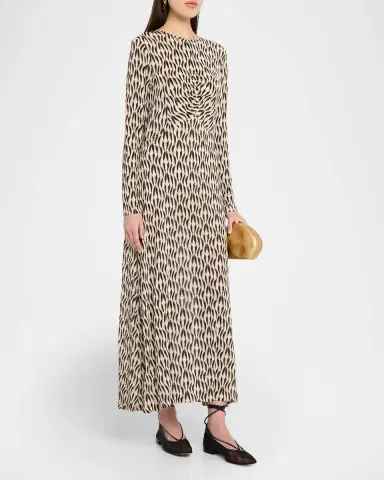 Ulla Johnson Naia Printed Jersey Maxi Dress | Thumbnail 3 Ulla Johnson Naia Printed Jersey Maxi Dress | Thumbnail 3