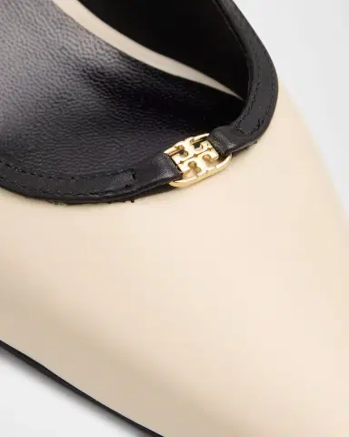 Tory Burch 4mm Double T Leather Buckle Pumps | Thumbnail 4 Tory Burch 4mm Double T Leather Buckle Pumps | Thumbnail 4