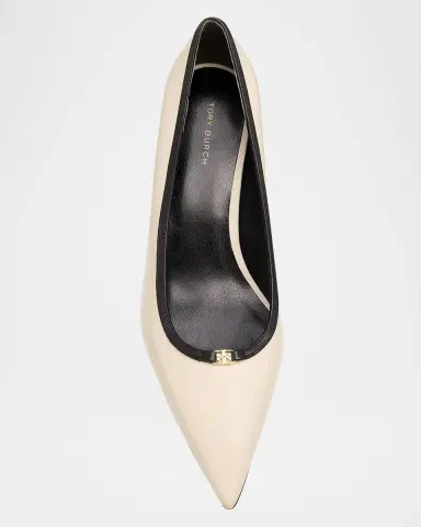Tory Burch 4mm Double T Leather Buckle Pumps | Thumbnail 5 Tory Burch 4mm Double T Leather Buckle Pumps | Thumbnail 5