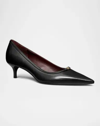 Tory Burch 4mm Double T Leather Buckle Pumps | Thumbnail 6 Tory Burch 4mm Double T Leather Buckle Pumps | Thumbnail 6