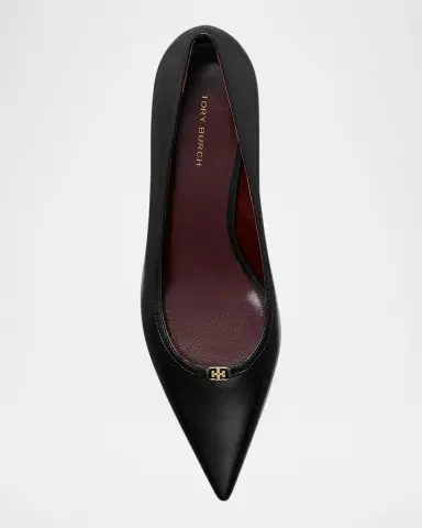 Tory Burch 4mm Double T Leather Buckle Pumps | Thumbnail 8 Tory Burch 4mm Double T Leather Buckle Pumps | Thumbnail 8