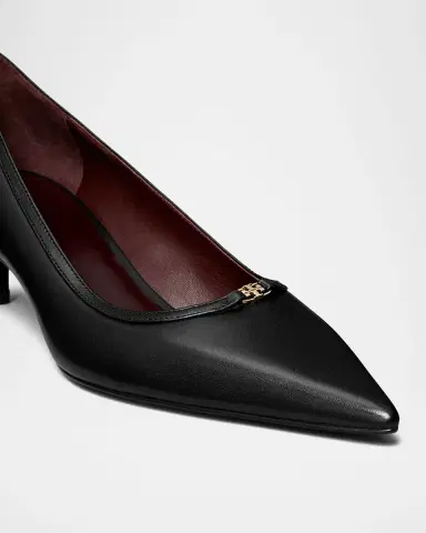 Tory Burch 4mm Double T Leather Buckle Pumps | Thumbnail 9 Tory Burch 4mm Double T Leather Buckle Pumps | Thumbnail 9