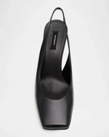 Givenchy Tape 65 Leather Slingback Pumps | Thumbnail 5 Givenchy Tape 65 Leather Slingback Pumps | Thumbnail 5