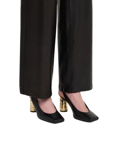Givenchy Tape 65 Leather Slingback Pumps | Thumbnail 1 Givenchy Tape 65 Leather Slingback Pumps | Thumbnail 1