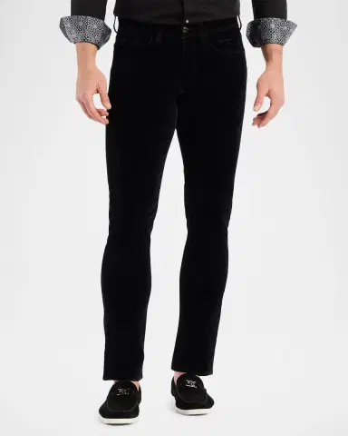 Robert Graham Men's Celestial Straight Fit Five-Pocket Pants | Thumbnail 3 Robert Graham Men's Celestial Straight Fit Five-Pocket Pants | Thumbnail 3